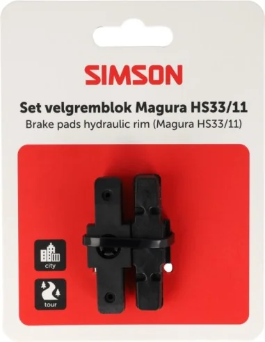 Simson Remblokken Magura hydraulische velgrem HS33/11