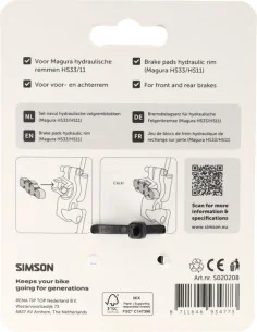 Simson Remblokken Magura hydraulische velgrem HS33/11 2