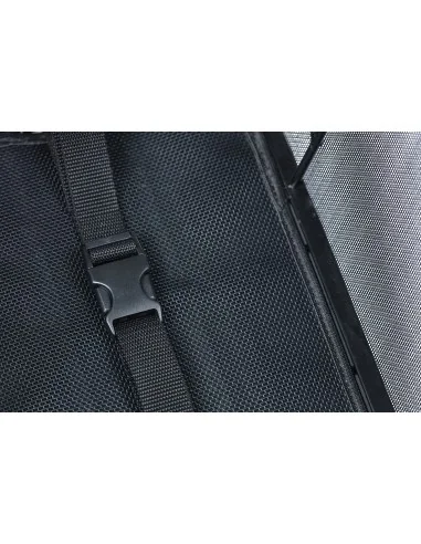Fietsmand Basil Cento Tech Fiber Nordlicht (met MIK-adapterplaat) - solid zwart