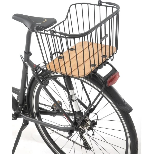 Fietsmand New Looxs Palermo 24 liter 40 x 22 x 27,5 cm - zwart