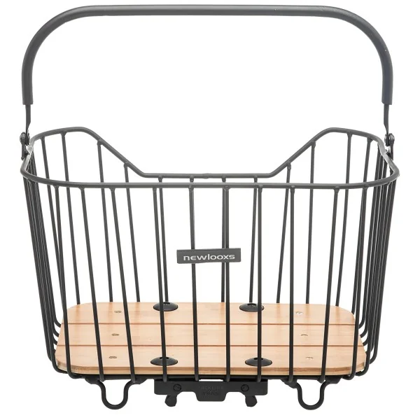 Fietsmand New Looxs Palermo 24 liter 40 x 22 x 27,5 cm - zwart