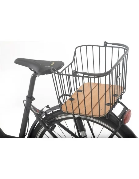 Fietsmand New Looxs Palermo 24 liter 40 x 22 x 27,5 cm - zwart