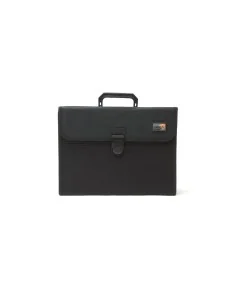 Fietstas New Looxs Single Pannier 1 lock 13 liter 36 x 26,5 x 14 cm - zwart