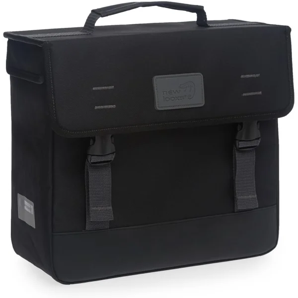 Fietstas New Looxs Origin Single 17 liter 35 x 33 x 15 cm - zwart