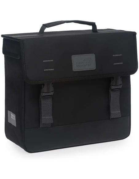 Fietstas New Looxs Origin Single 17 liter 35 x 33 x 15 cm - zwart