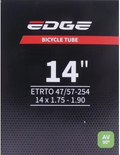 Binnenband Edge 14 x 1.75-1.90" / 47/52-254 AV-90 graden 2