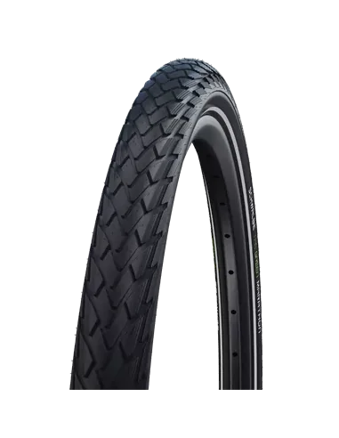 Buitenband Schwalbe Green Marathon GreenGuard 16 x 1.35"/35-349 mm - zwart met reflectie