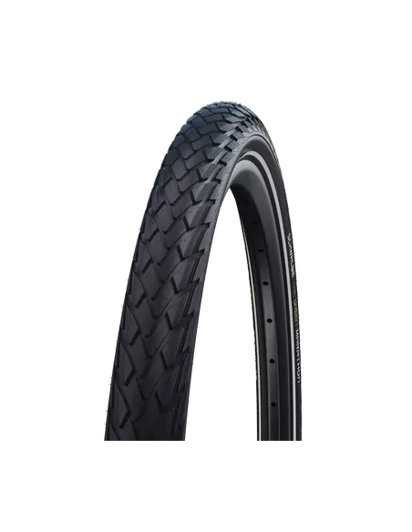 Buitenband Schwalbe Green Marathon GreenGuard 16 x 1.35"/35-349 mm - zwart met reflectie