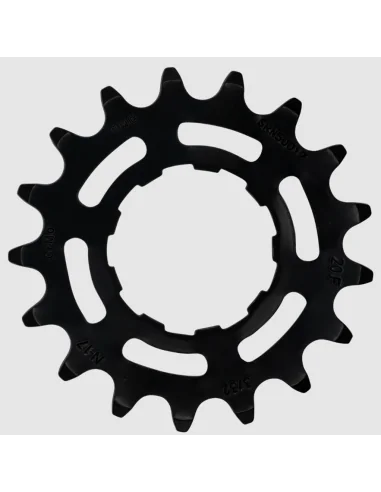 Tandwiel KMC Voor enviolo 17T O-MO Staal 3/32 inch - Zwart