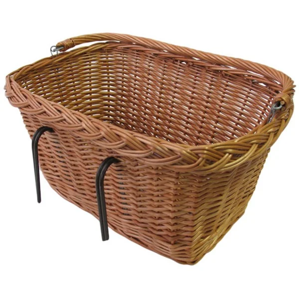 Rieten mand Basil Davos 46 x 29 x 22 cm - naturel