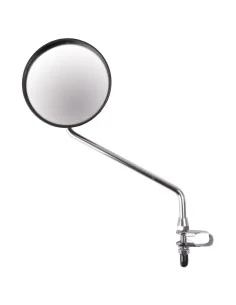 Fietsspiegel Trumpf - 105 mm - stuurbevestiging met klem - zilver