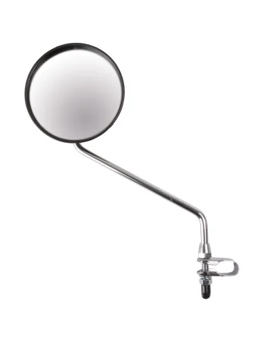 Fietsspiegel Trumpf - 105 mm - stuurbevestiging met klem - zilver