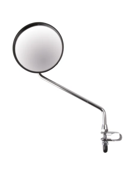 Fietsspiegel Trumpf - 105 mm - stuurbevestiging met klem - zilver
