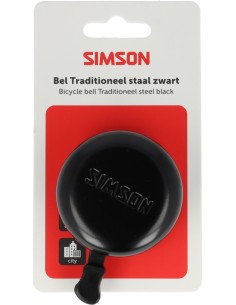 Fietsbel Simson Traditioneel - zwart 2