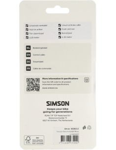 Binnenkabel Simson rem universeel 2