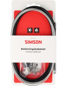 Remkabelset Simson Shimano Nexus Rollerbrake - zwart