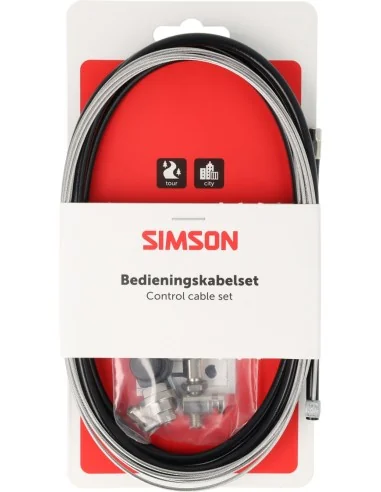 Remkabelset Simson Shimano Nexus Rollerbrake - zwart