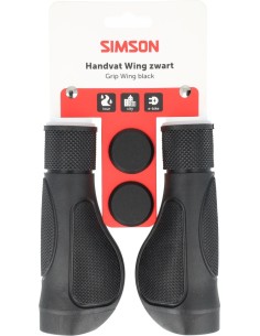 Handvatten Simson Wing 135/135 mm met snijlijn - Zwart 2