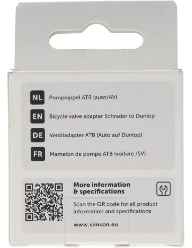 Pompnippel Simson aluminium - AV