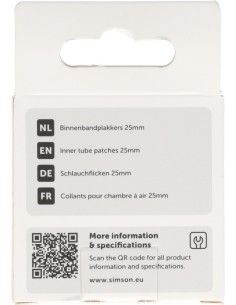 Bandenpleisters Simson rond 25mm - 8 stuks 2
