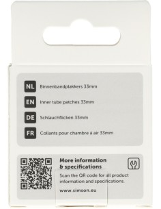 Bandenpleisters Simson rond 33mm - 8 stuks 2