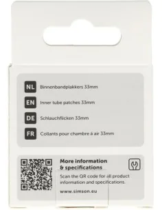 Bandenpleisters Simson rond 33mm - 8 stuks 2