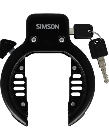 Ringslot Simson universeel - zwart
