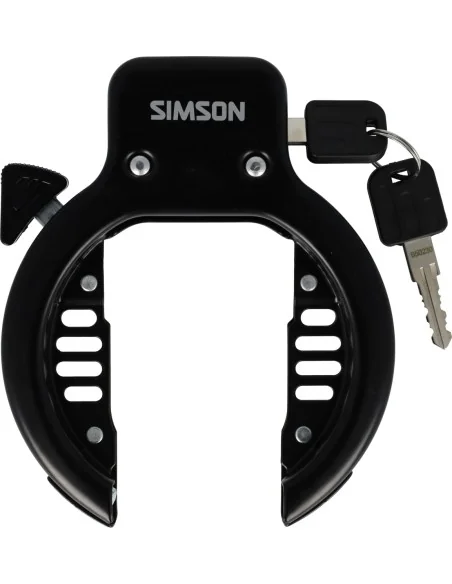 Ringslot Simson universeel - zwart