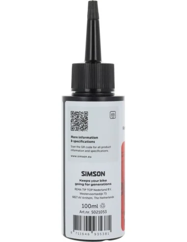Kettingolie Simson plantaardig - 100ml