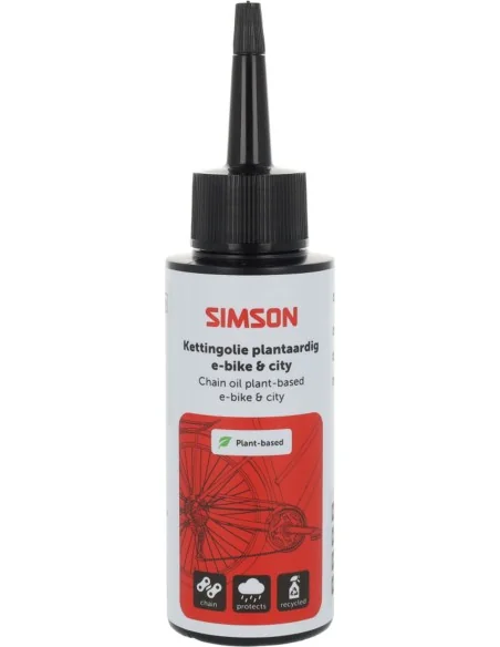 Kettingolie Simson plantaardig e-bike & city bike - 100ml