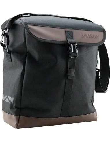 Enkele fietstas Simson urban 15 liter - nacht zwart