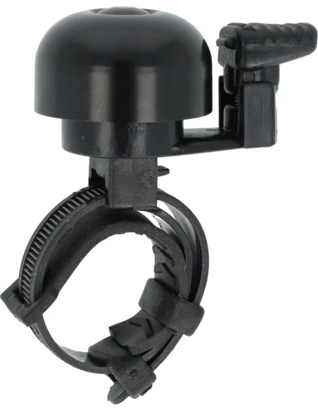 Fietsbel Simson Mini met flexibele band 32mm - zwart