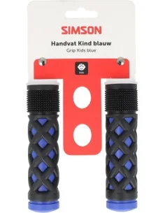 Handvatset Simson kids - kobaltblauw / zwart 2