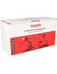 Ophangsysteem Simson E-bike - zwart