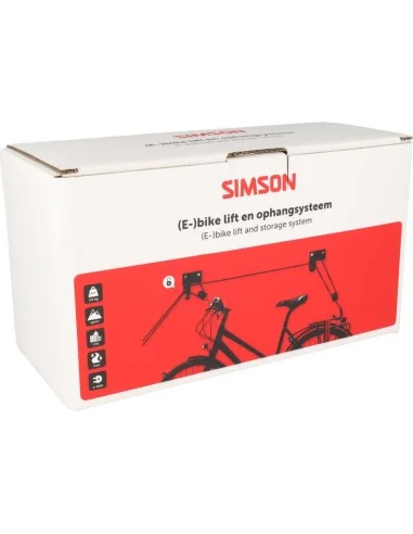 Ophangsysteem Simson E-bike - zwart