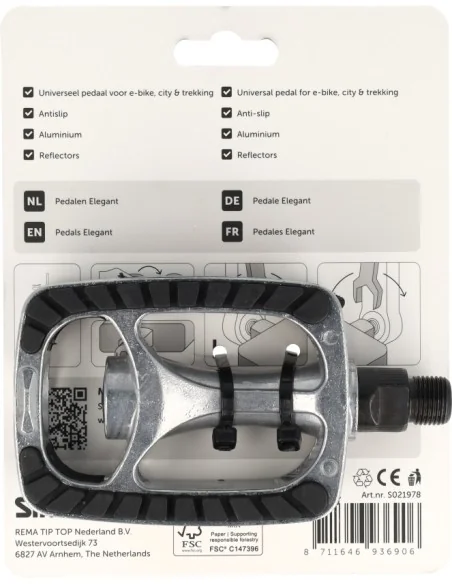 Pedaalset Simson Elegant - zwart