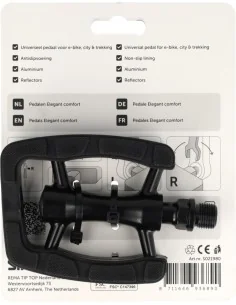 Pedaalset Simson Elegant Comfort - Zwart 2