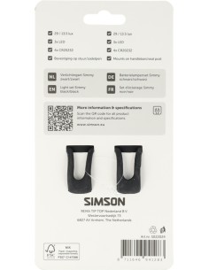 Verlichtingsset Simson simmy batterij - zwart 2