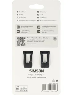 Verlichtingsset Simson simmy batterij - zwart 2