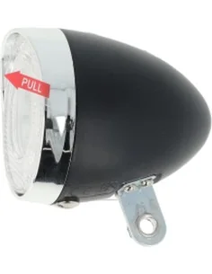 Koplamp Simson batterij classic luxurious - zwart