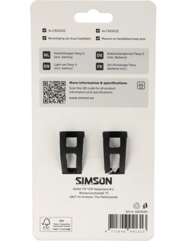 Verlichtingsset Simson Aurora Flexy II