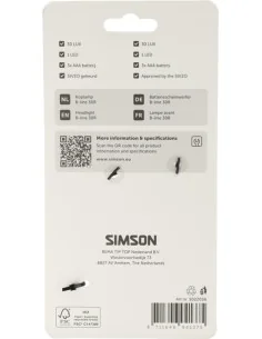 Koplamp Simson aurora B-line 30r 2