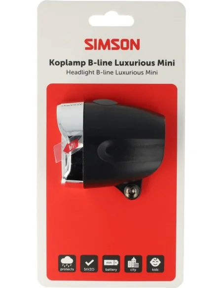 Koplamp Simson aurora B-line luxurious mini
