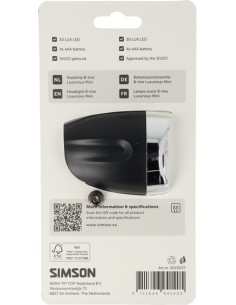 Koplamp Simson aurora B-line luxurious mini 2