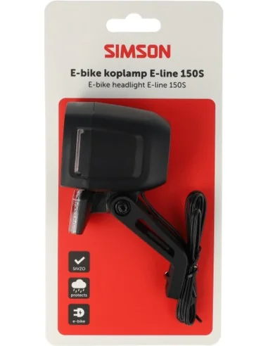 Koplamp Simson aurora E-line 150s