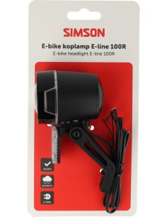 Koplamp Simson aurora E-line 100r
