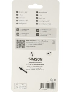 Koplamp Simson aurora E-line 100r 2