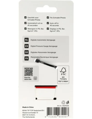 Digitale manometer Simson Aerogauge