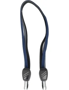 Karabijnhaakbinder Simson 60cm - zwart/blauw/antraciet