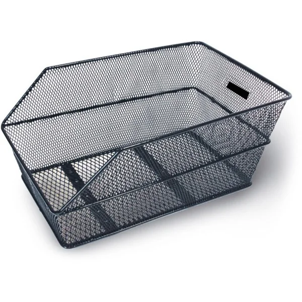 Fietsmand Basil Cento met dragerbevestiging 38 x 24 x 11 cm - zwart